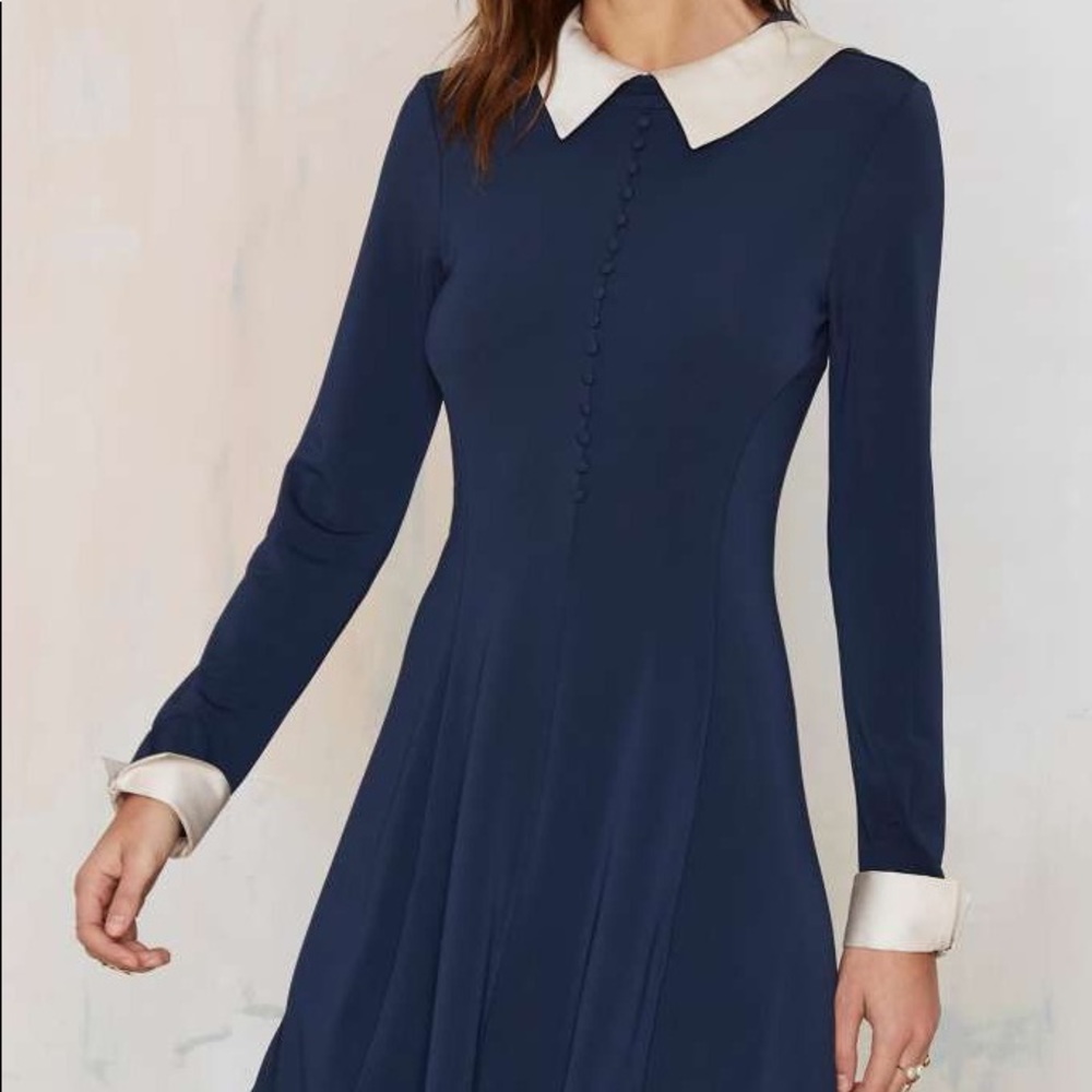 Nasty Gal Au Pair Mini Dress never worn